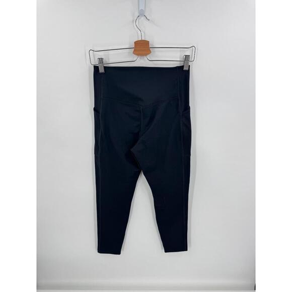 Girlfriend Collective Black High Waisted Full Length‎ Womens Leggings Medium - Picture 2 of 6